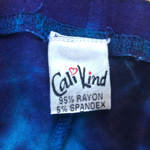 SOLD Dolls Kill tie dye leggings - Picture 2 of 3